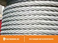 Канат стальной 53,5 мм ГОСТ 7668-80 ЛК-РО 6х36(1+7+7/7+14)+1