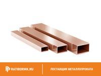 Труба медная профильная 5,1х5,1х1,3 М2 ГОСТ 16774-2015