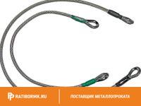 Строп канатный 1СК 6,3т D=27мм L=9м ГОСТ 25573-82