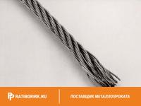 Канат стальной 36,5 мм ГОСТ 7668-80 ЛК-РО 6х36(1+7+7/7+14)+1