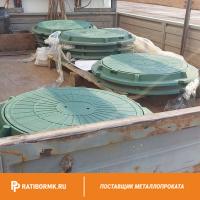 Люк полимерно-песчаный лёгкий 1,5 тонны тип "Л