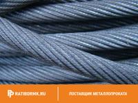 Канат стальной 25 мм ГОСТ 7669-80 ЛК-РО 6х36(1+7+7/7+14)+7х7(1+6)