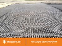 Сетка сложно-рифленая для грохота 40х40х8 мм ГОСТ 3306-88