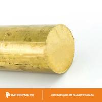 Круг латунный 28 мм Л63 ГОСТ Р 52597-2006