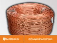 Проволока медная М0б 1,8 мм ДКРНТ в бухте