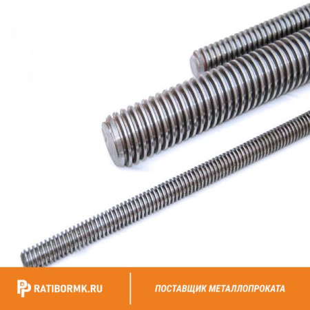 Шпилька нержавеющая М4 сталь А2 L= 1 м DIN 975