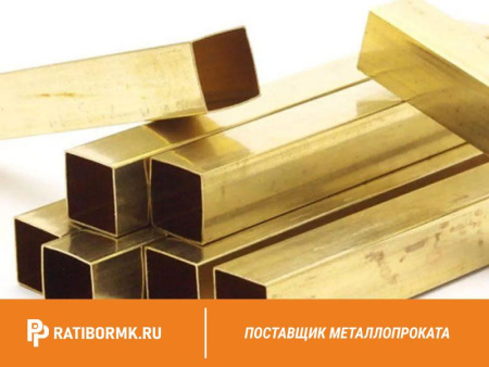 Труба медная профильная 5х7,4х1,5 М1РМ ГОСТ 16774-2015
