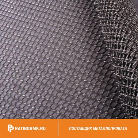 Сетка Рабица оцинкованная 25х25х2 мм в рулоне 1,5х10 м