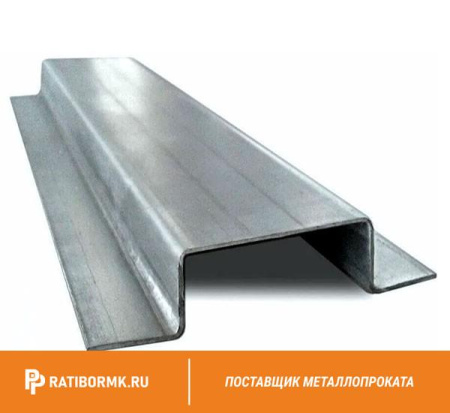 Профиль гнутый корытный 80х40х40х3 мм 09Г2С ГОСТ 8283-93