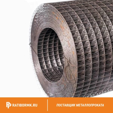 Сетка Рабица оцинкованная 30х30х1,8 мм в рулоне 1,5х10 м