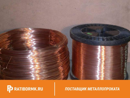 Проволока медная ММ 0,80 мм (на катушках)